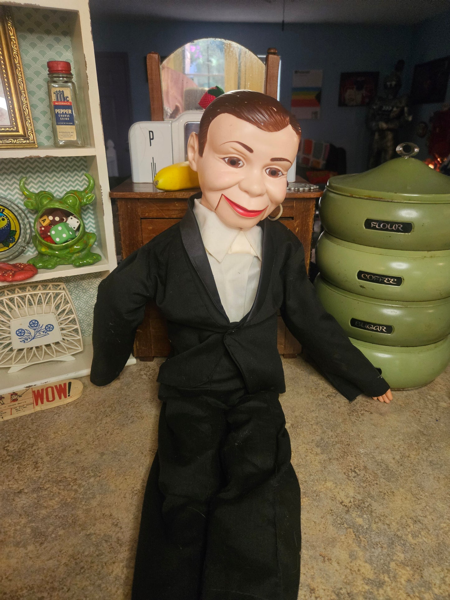 Juro Novelty Co. Charlie McCarthy Ventriloquist Dummy – 1977
