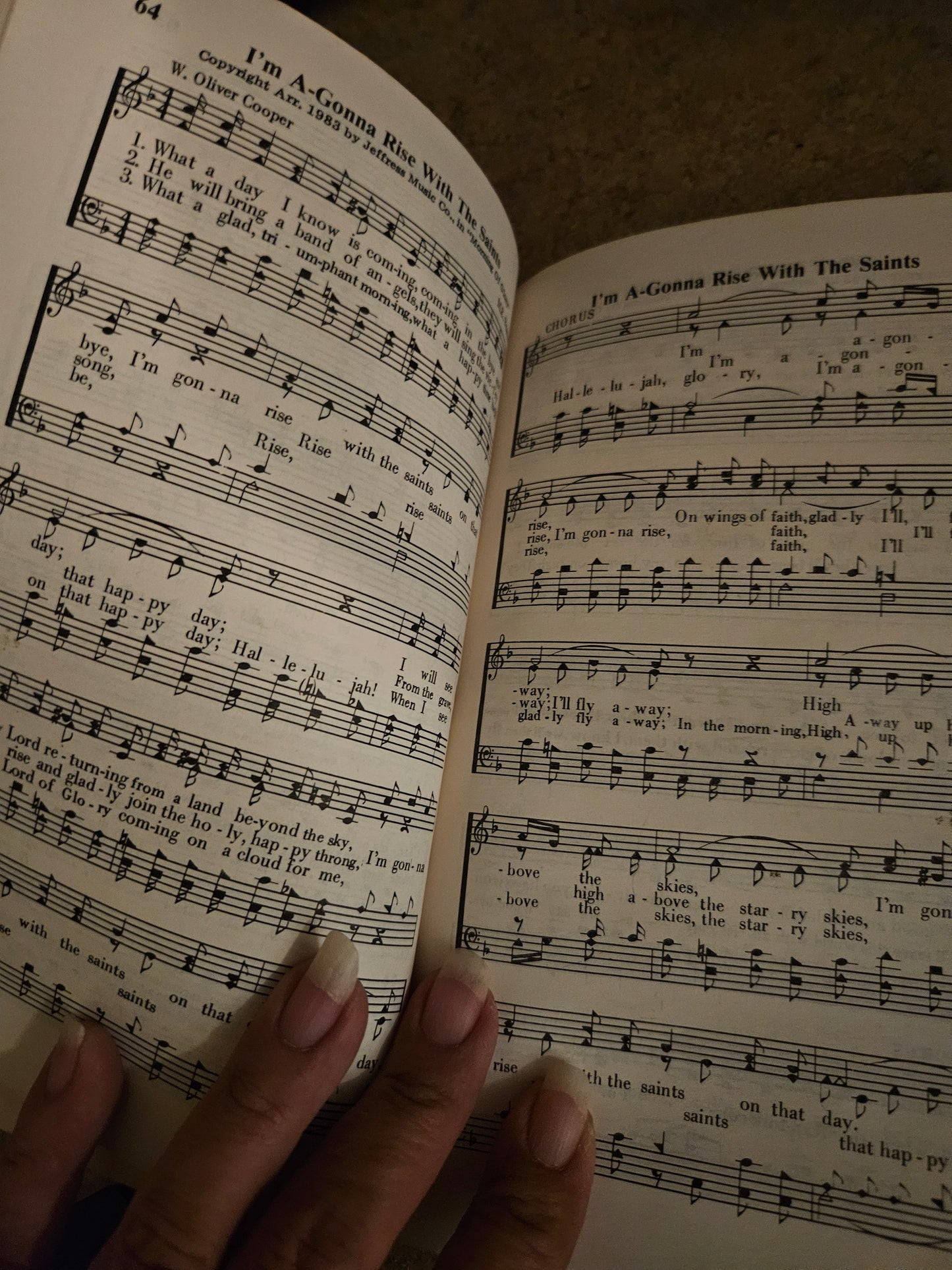 "Morning of Glory" Vintage Gospel Songbook – Jeffress Music Company Crossett Arkansas c.1984