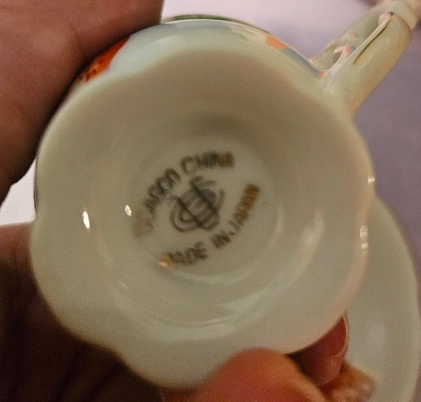 Ucagco China tea cup bottom showing maker's mark