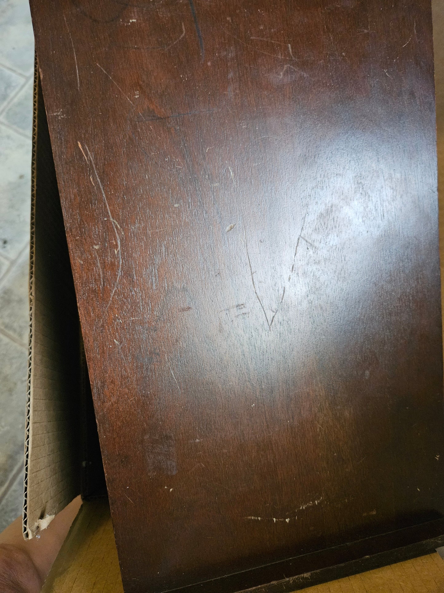 Vintage Wooden Cookbook Stand / Recipe Holder