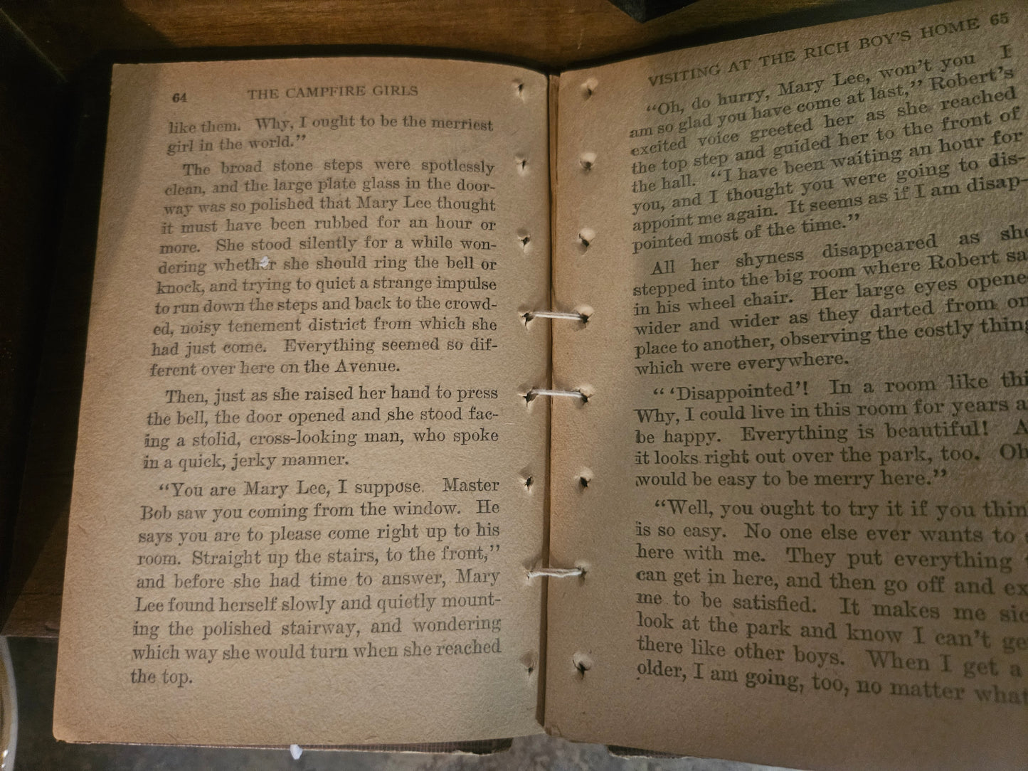 The Camp Fire Girls and Aunt Madge by Harriet Rietz — Antique Hardcover, Illustrated Cover, Collector's Copy