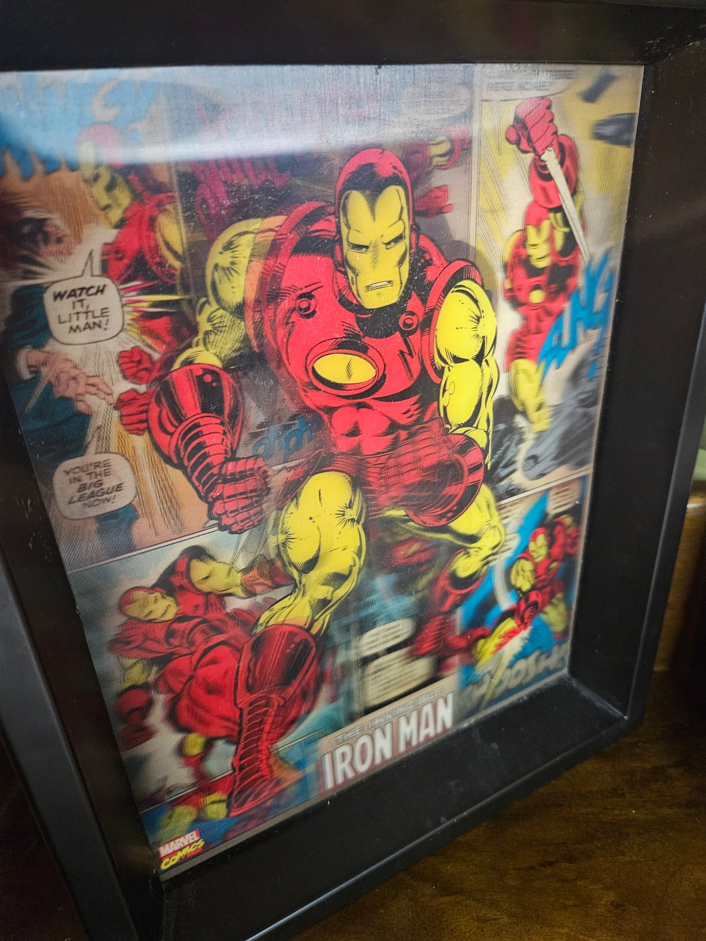 Marvel Iron Man Holographic Framed Picture – 8x10