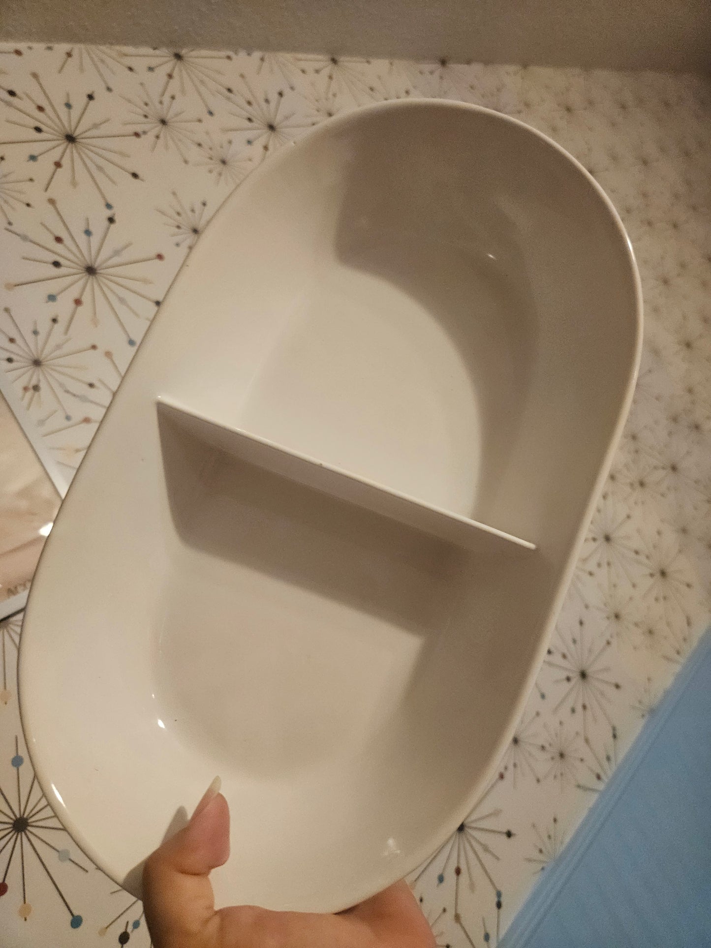 Action Microwave Collection Strawberry Divided Serving Dish — Made in Japan