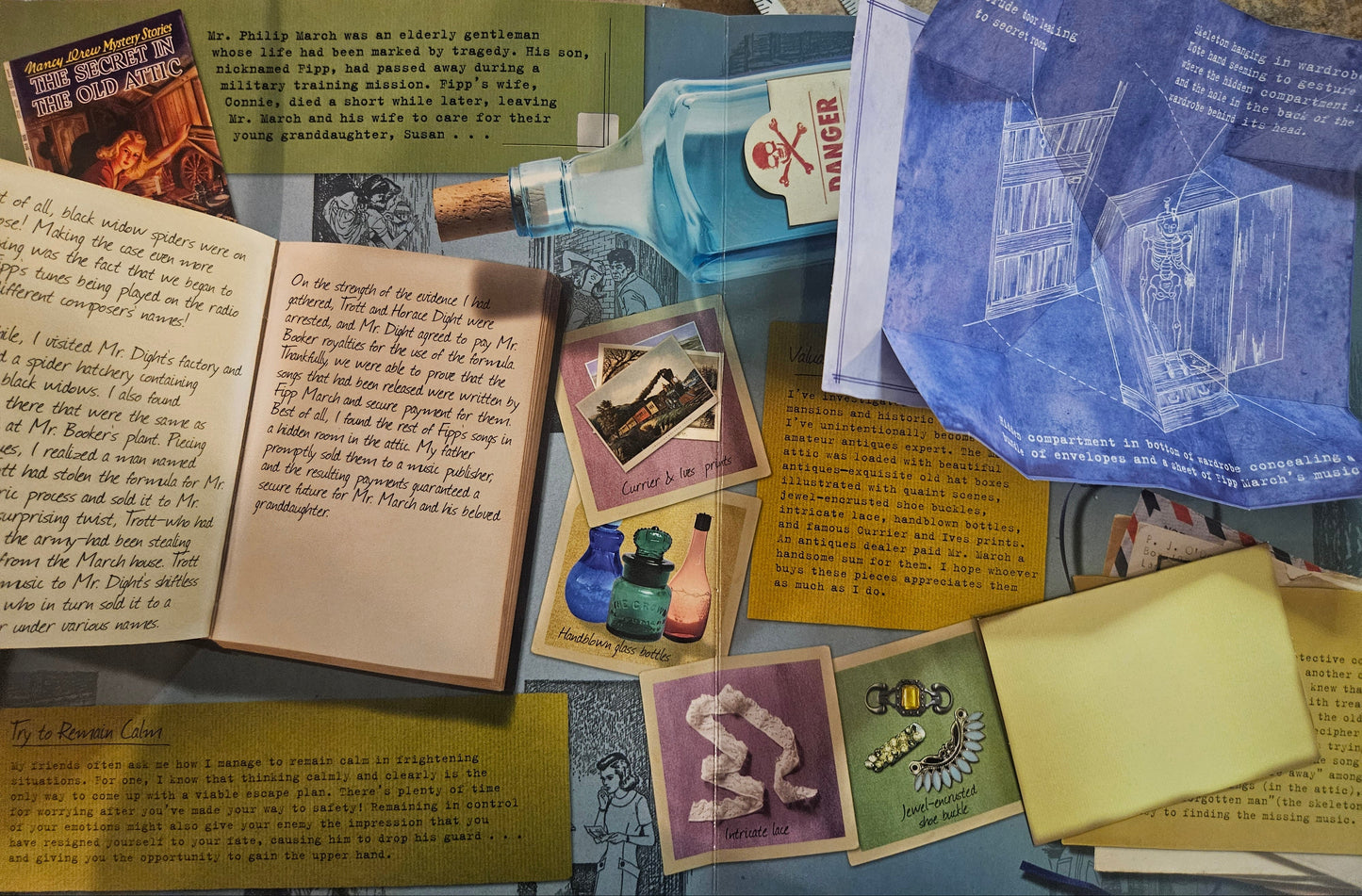 The Lost Files of Nancy Drew — Grosset & Dunlap Interactive Activity Book
