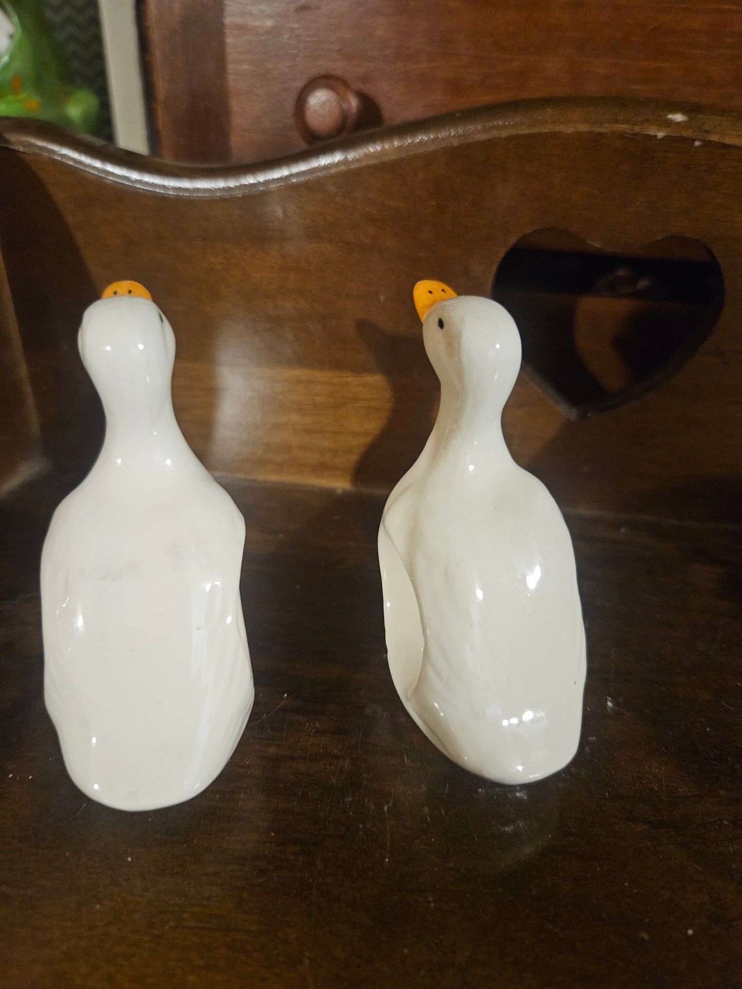 Vintage Ceramic Duck Napkin Rings