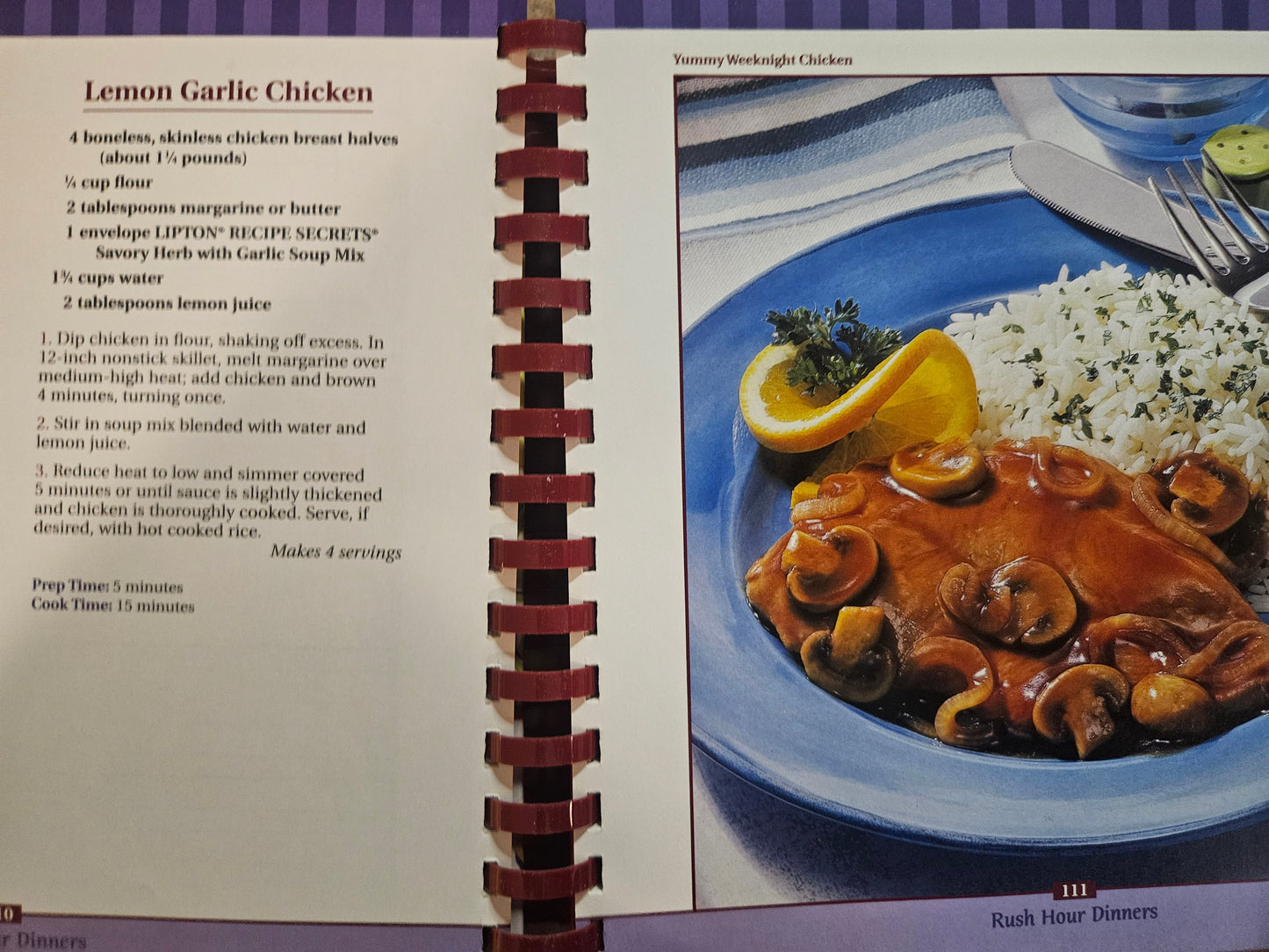 Fix It Quick: Favorite Brand Name Recipes — Publications International, 2004, Spiral-Bound Cookbook