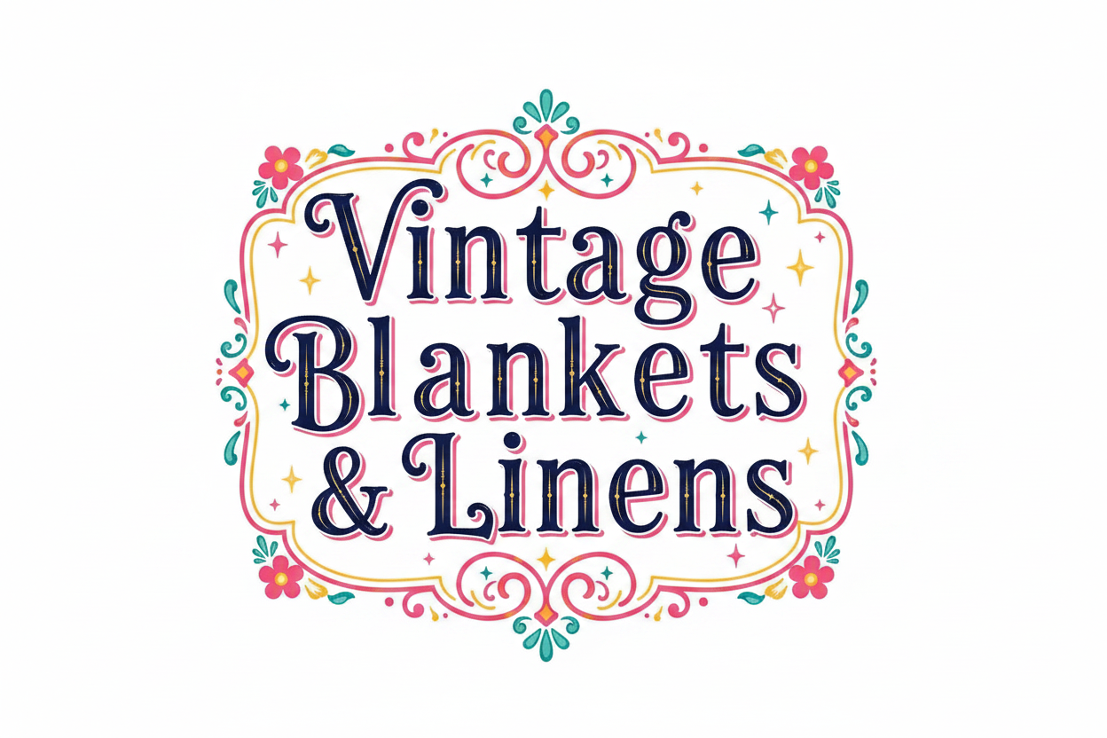Vintage Blankets & Linens
