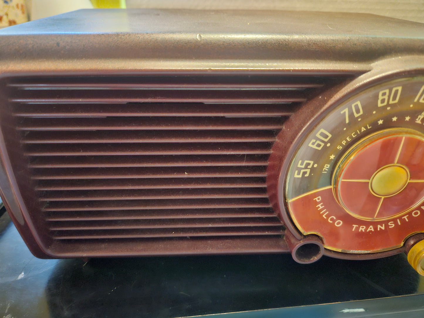 Vintage Philco Transitone AM Tube Radio – Late 1940s/Early 1950s – Working