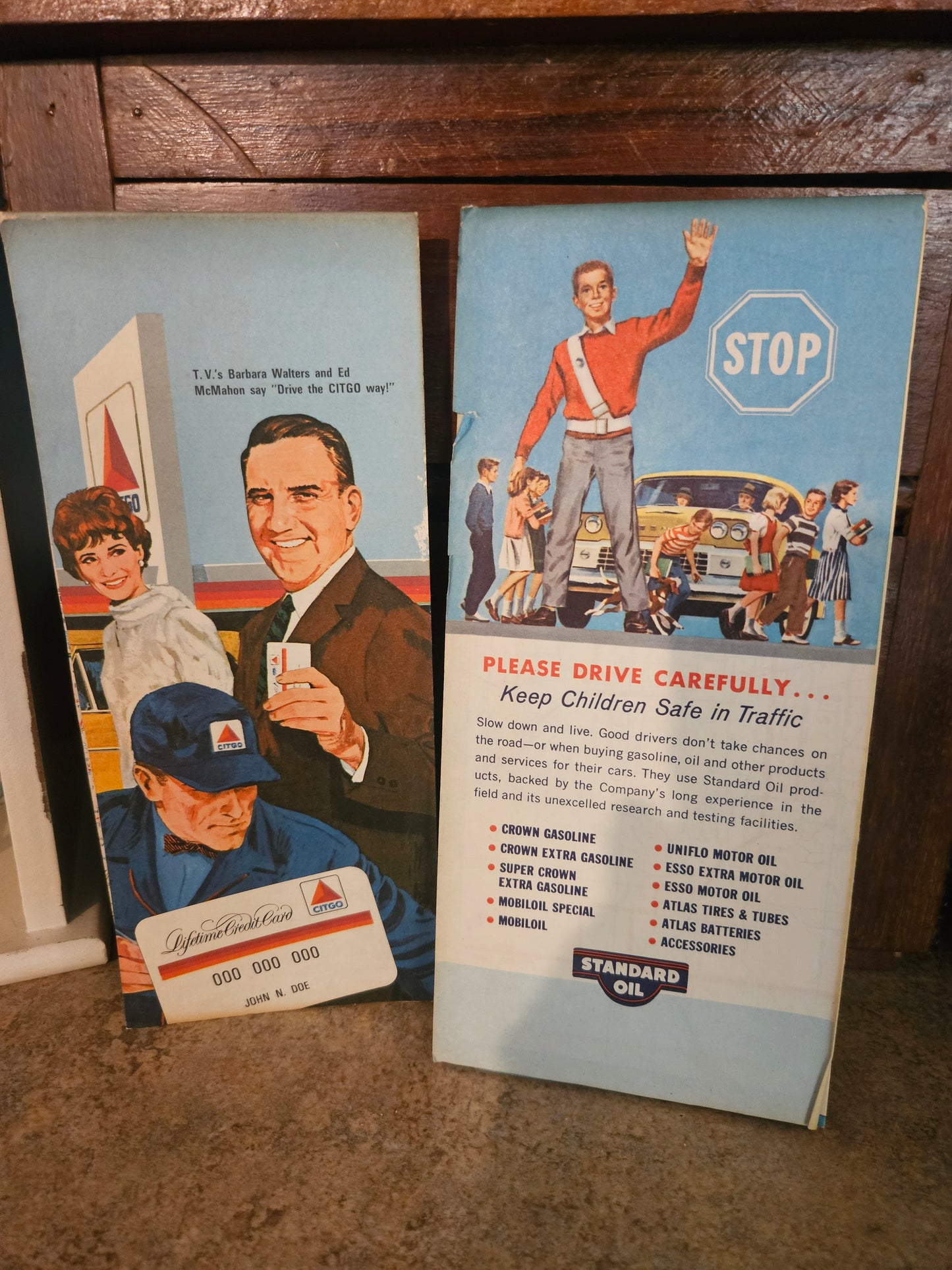Vintage Citgo & Standard Oil Road Maps – Set of 2 – Kentucky/Tennessee & Atlanta and Vicinity