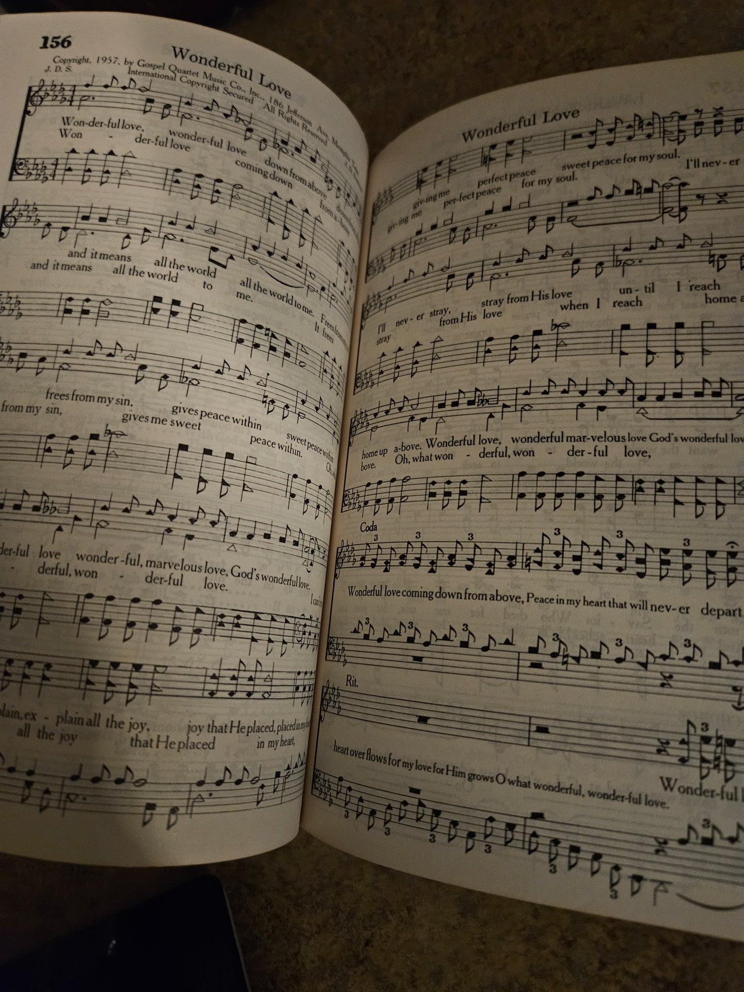 New Songs of Inspiration No. 6 – Vintage Gospel Songbook 1957 Gospel Quartet Music Co.