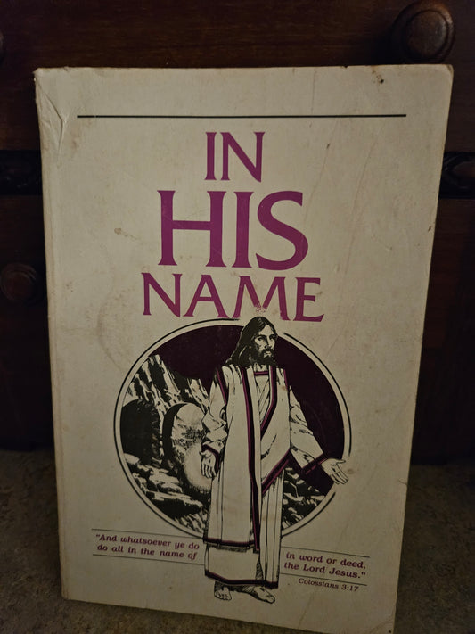 "In His Name" Vintage Gospel Songbook – 1968 James D. Vaughan Golden Voices Series