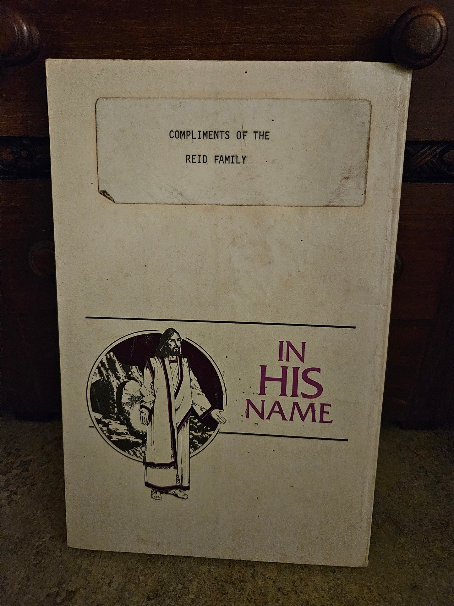"In His Name" Vintage Gospel Songbook – 1968 James D. Vaughan Golden Voices Series