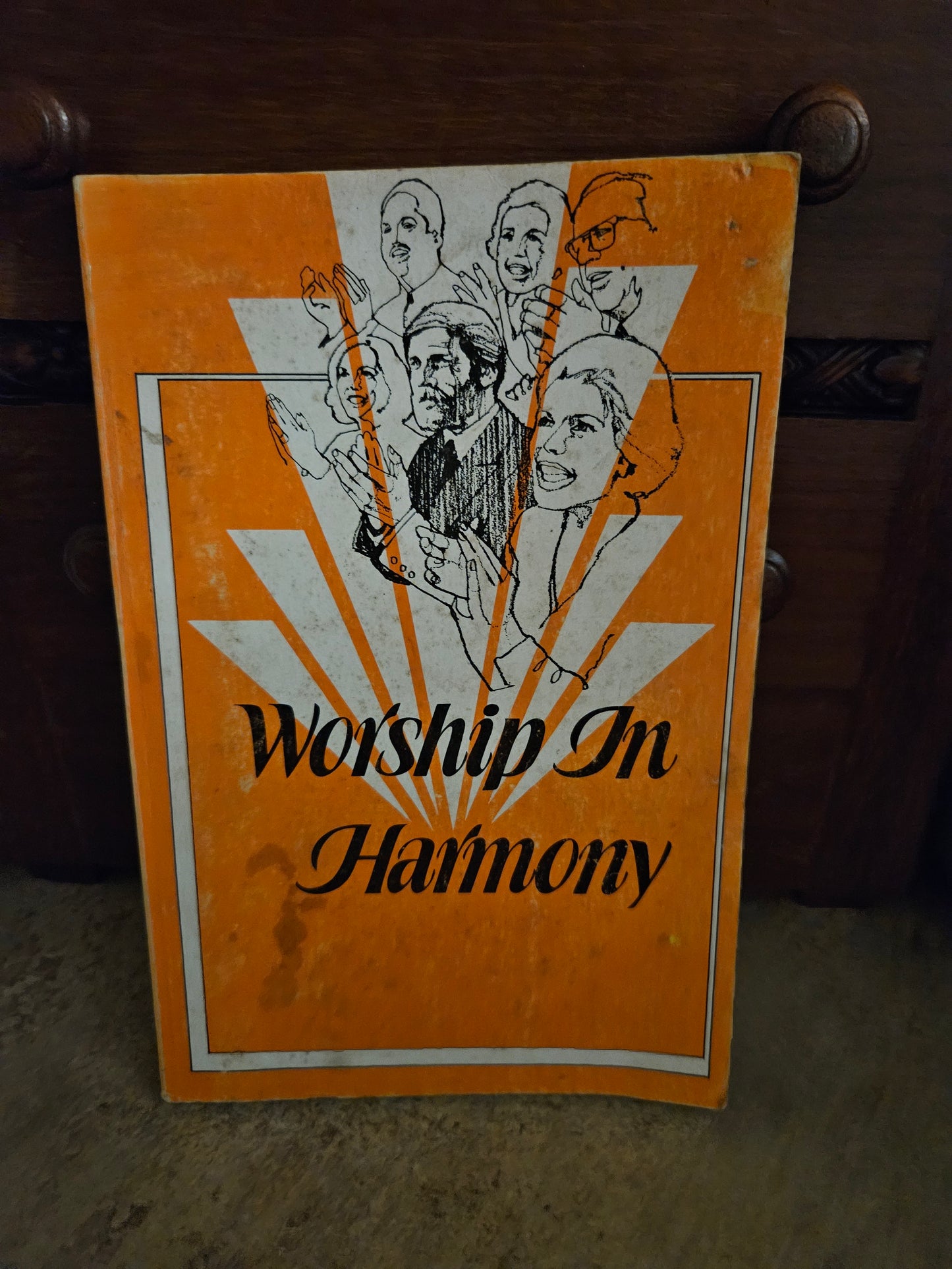 "Worship In Harmony" Vintage Gospel Songbook – Reid Family Provenance