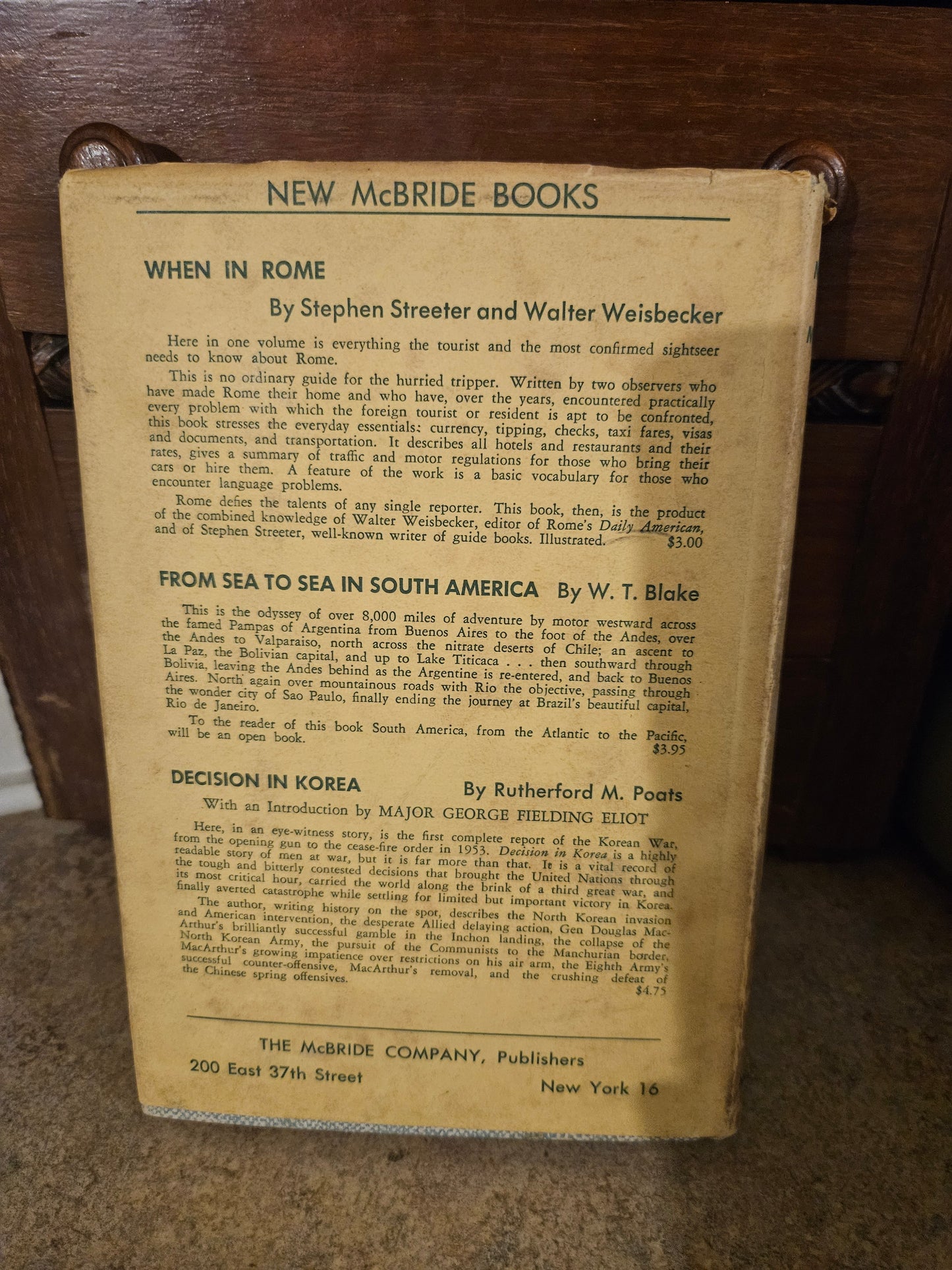 "Sex: Methods and Manners" — Louis Berg M.D. & Robert Street — First Edition 1953 McBride