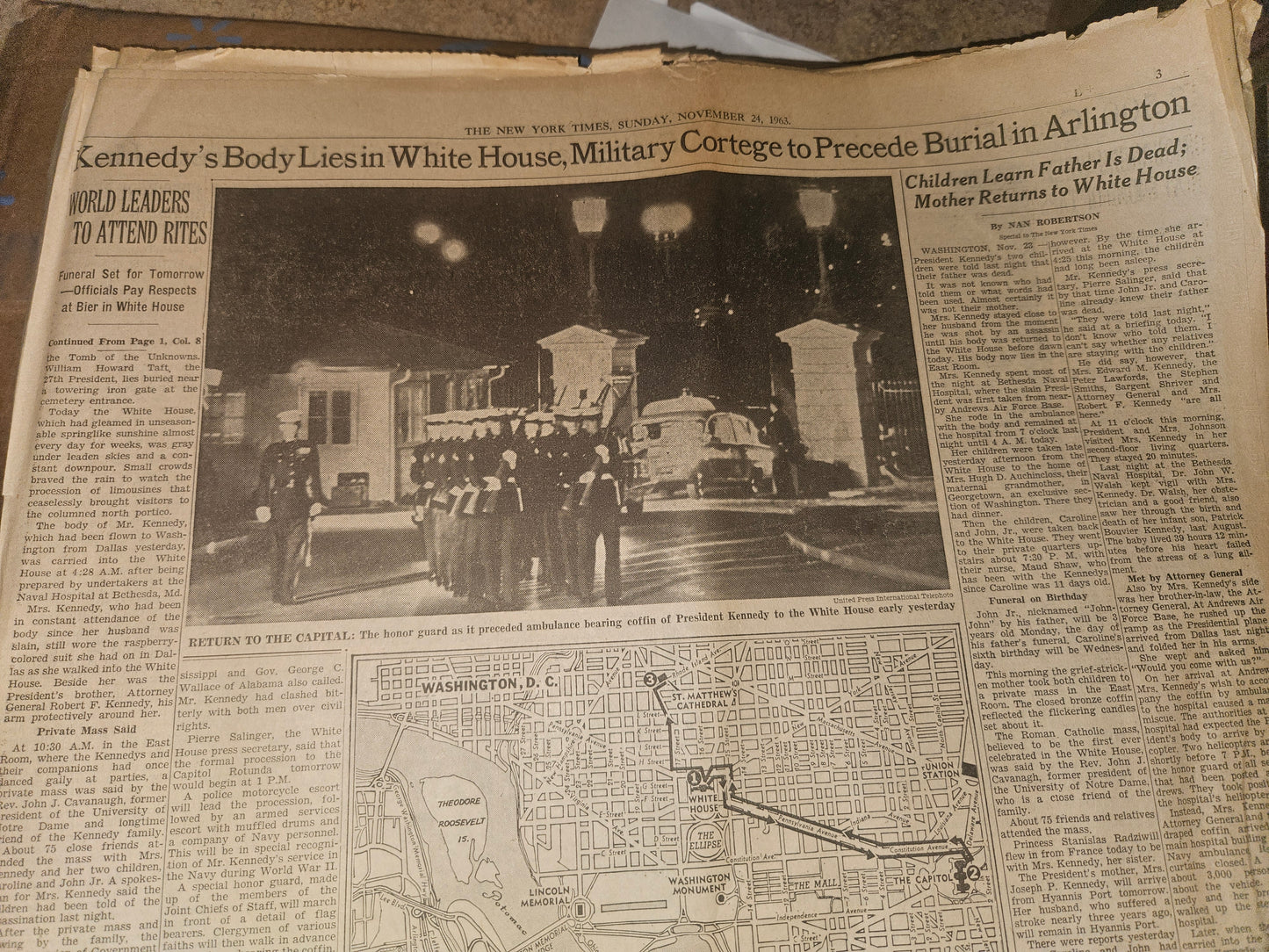 Original New York Times — November 24, 1963 — JFK Assassination Coverage