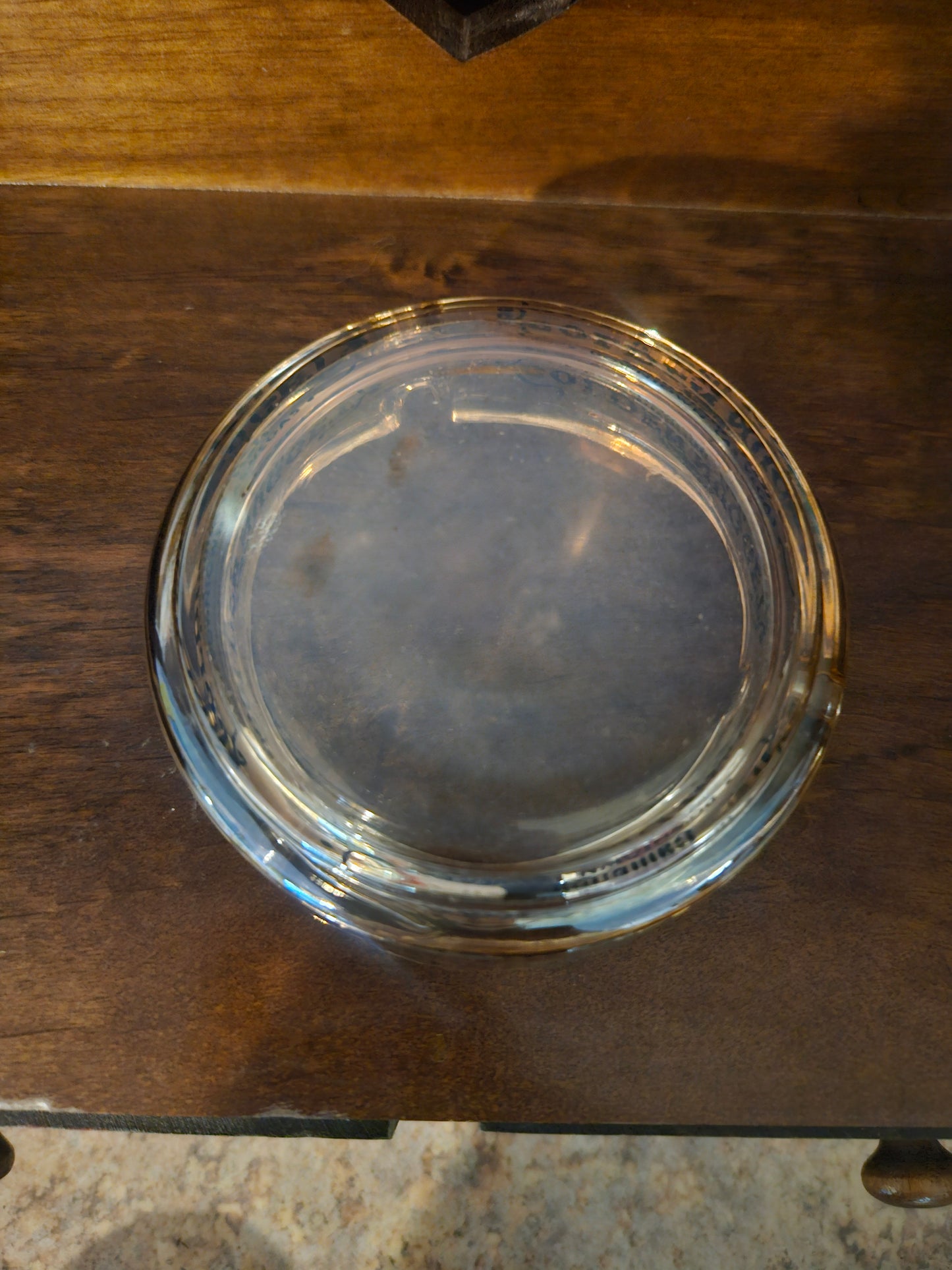 Golden Nugget Gambling Hall Glass Ashtray — Downtown Las Vegas