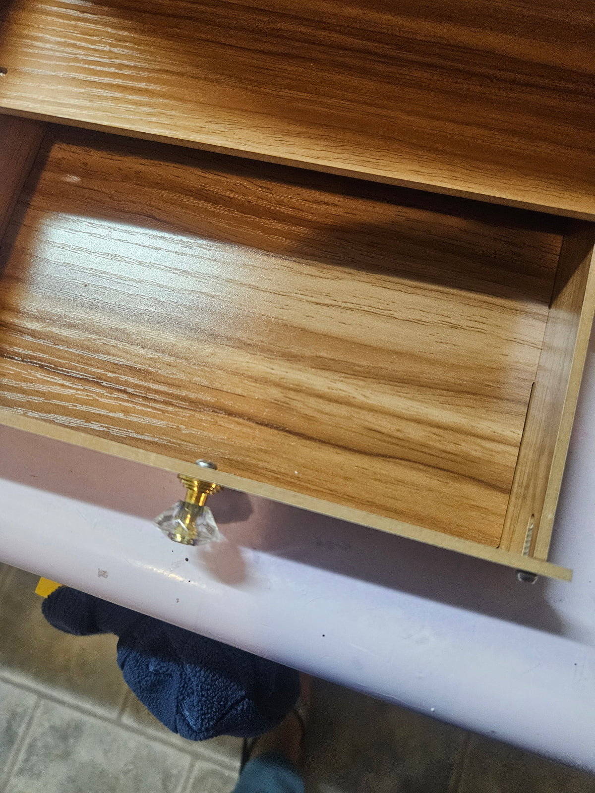 Wood-Look Desk & Counter Organizer with Compartments