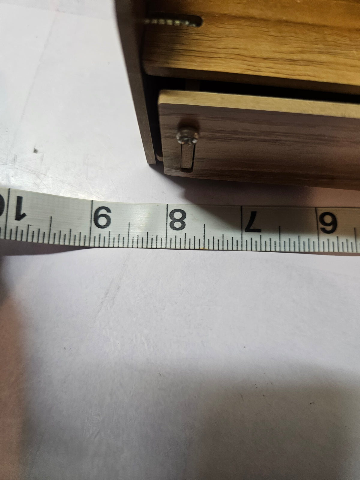 Wood-Look Desk & Counter Organizer with Compartments