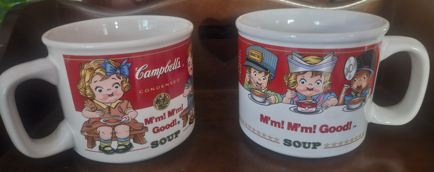 Campbell's Soup Mugs Set of 2 – Westwood (1993 & 1997)