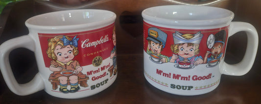 Campbell's Soup Mugs Set of 2 – Westwood (1993 & 1997)