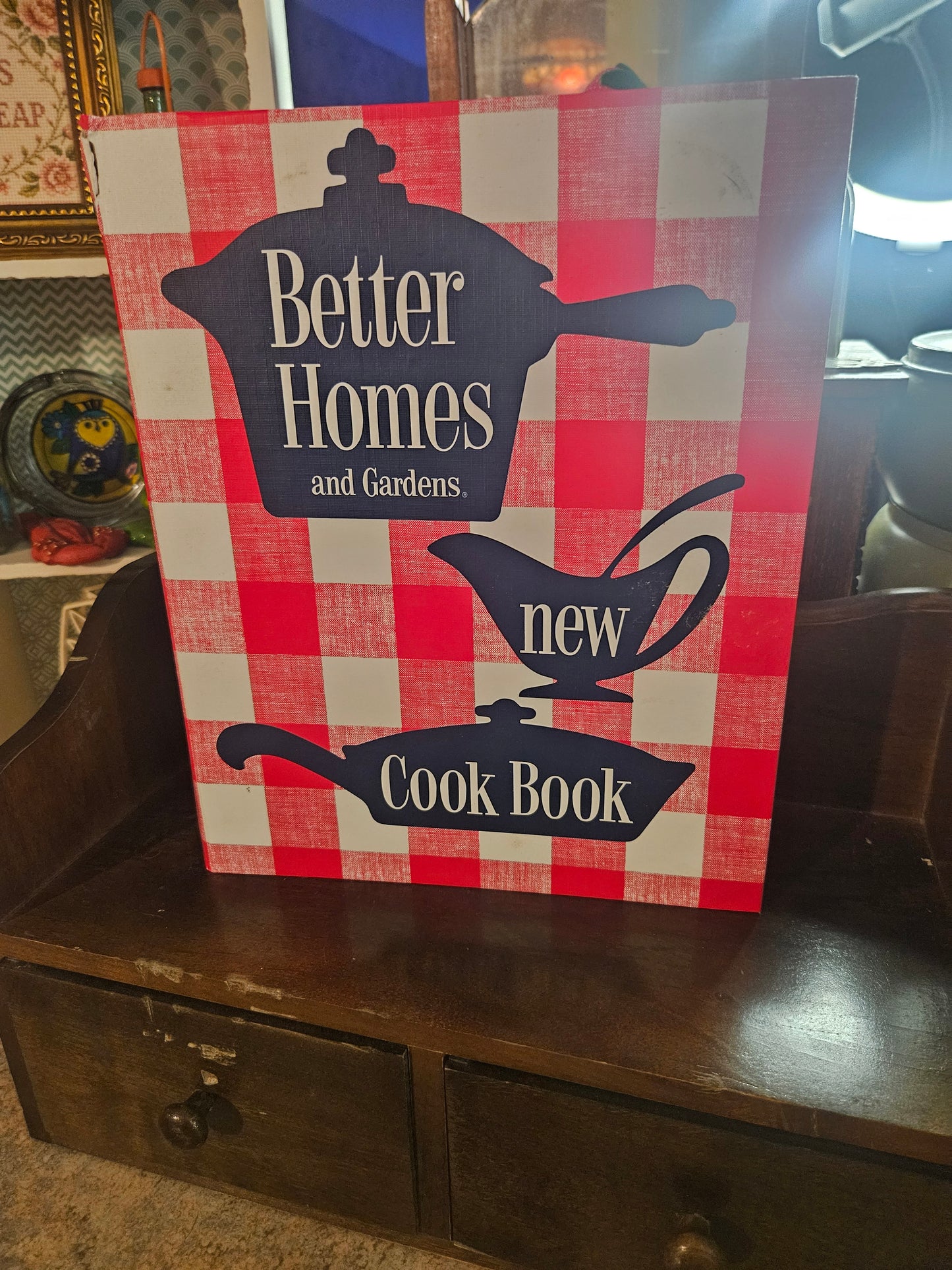 Better Homes and Gardens New Cook Book — 11th Edition (1996), Gingham Binder, Very Good Condition
