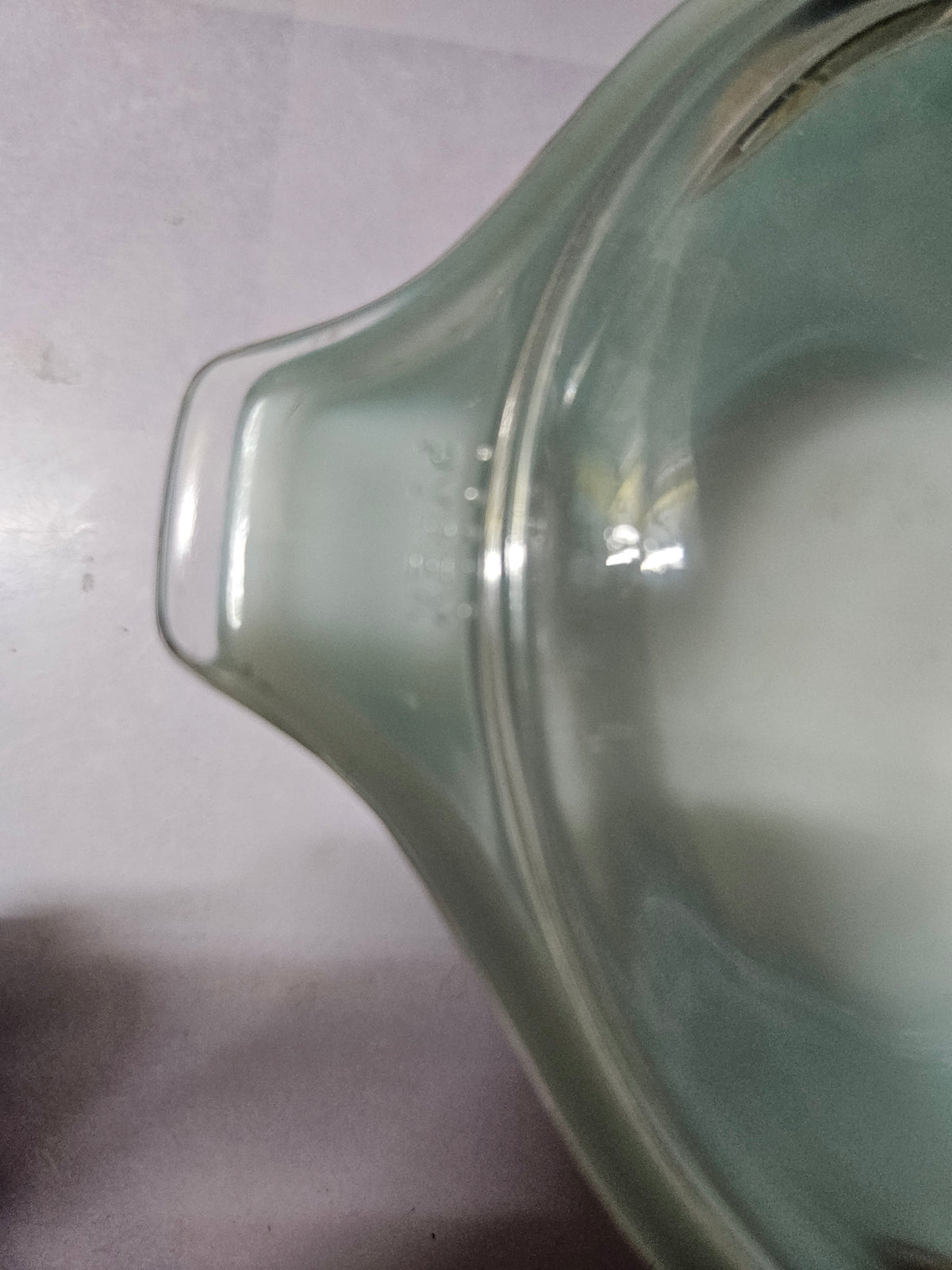 Vintage Pyrex Amish Butterprint 743 Turquoise Casserole with Lid