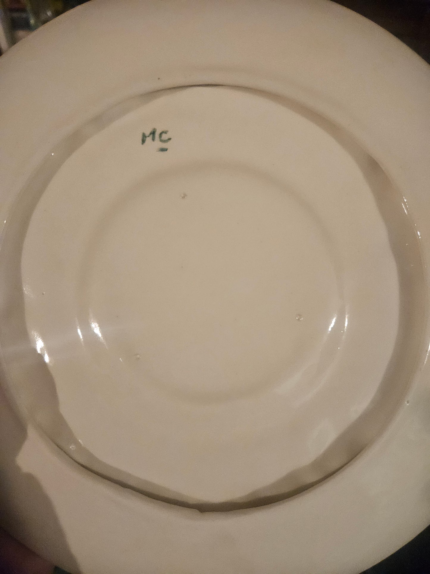Vintage Hand-Painted Arnels Merry Mushroom Ceramic Soup Bowl & Saucer Set