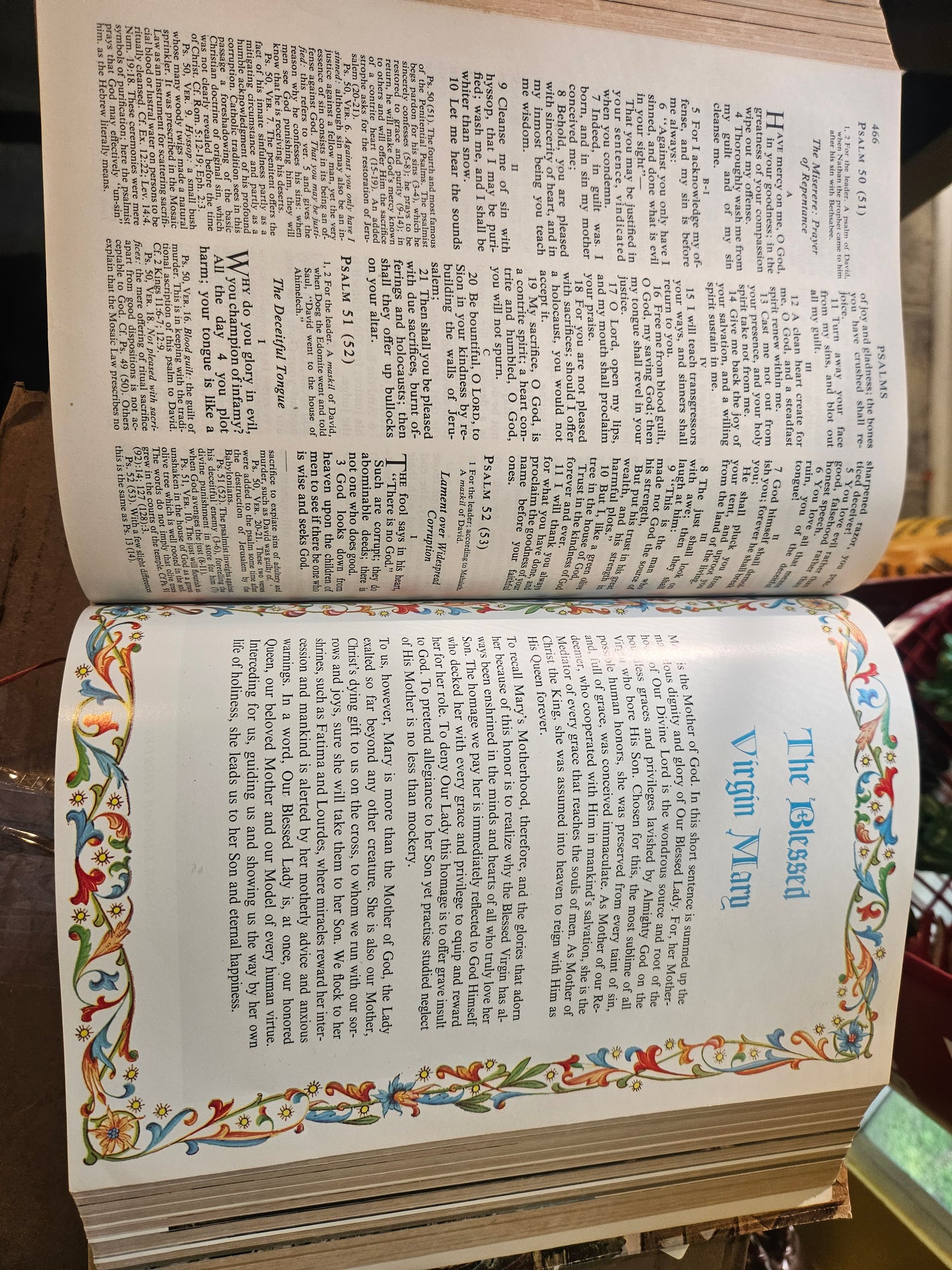 Vintage 1969 Holy Bible