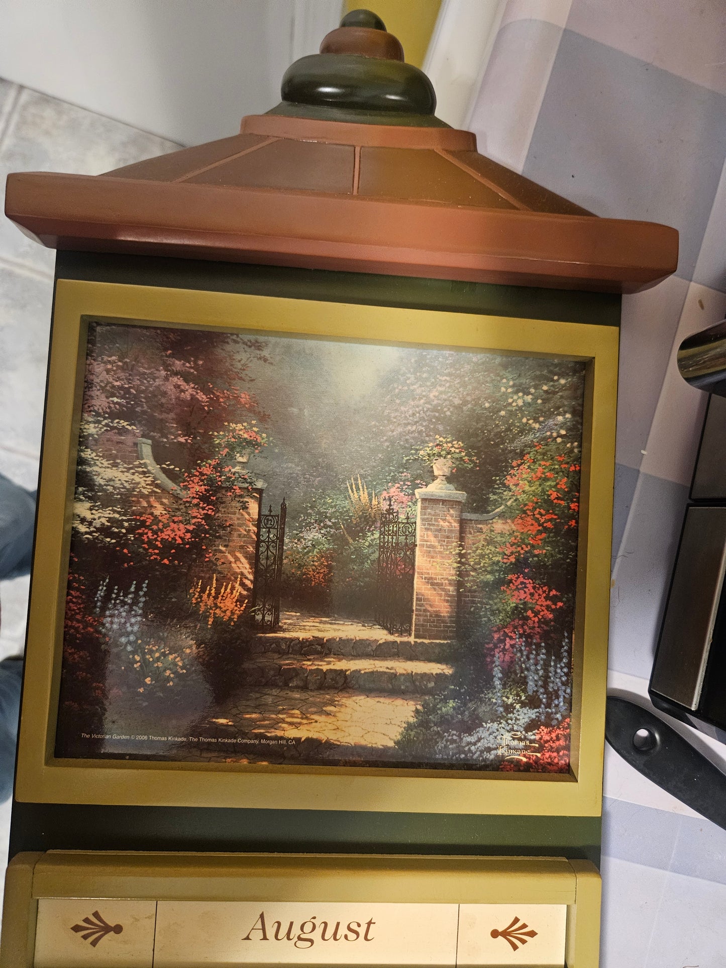Thomas Kinkade Victorian Garden Perpetual Calendar – Complete Set