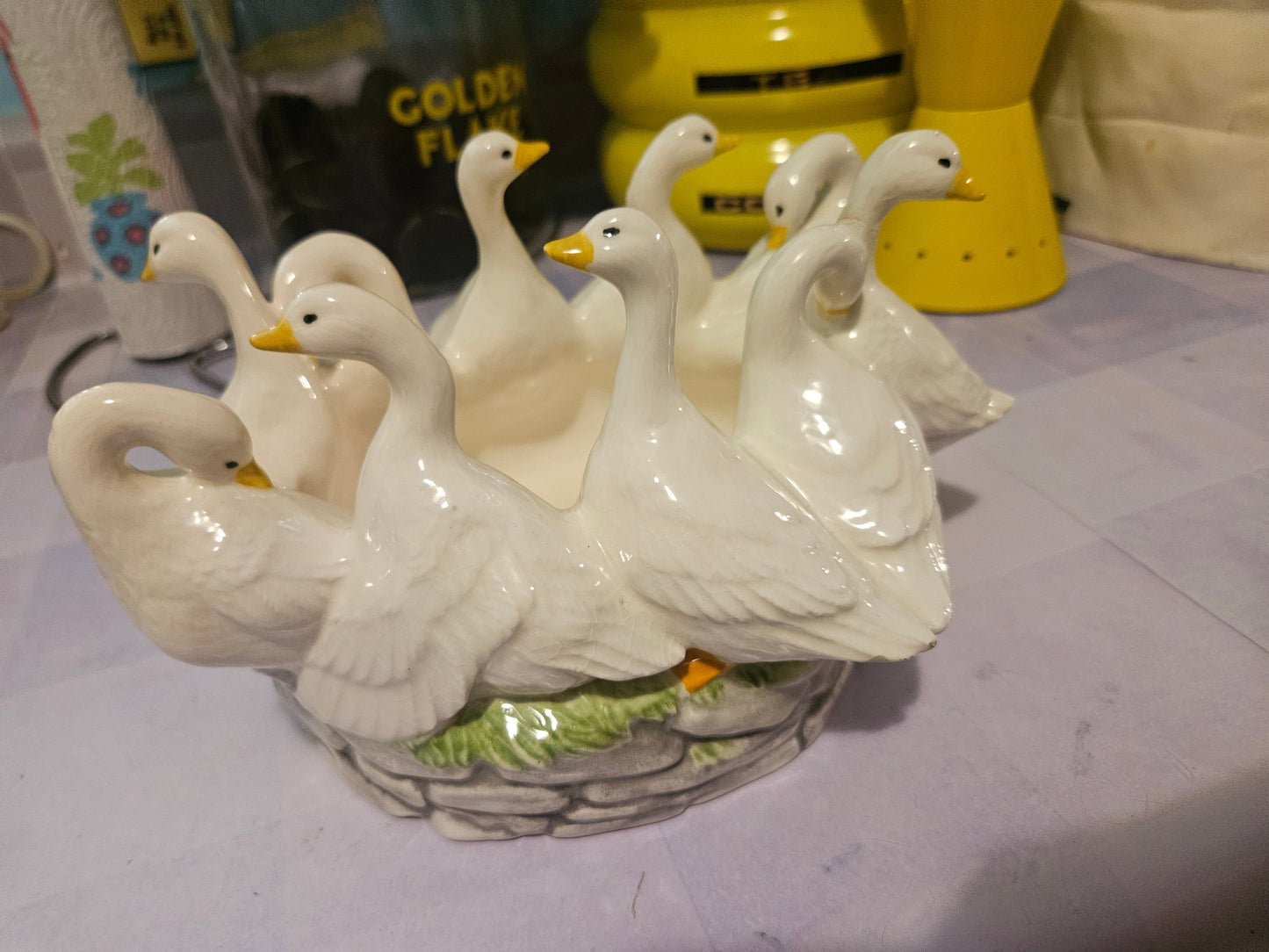 Gaggle of Geese Dish