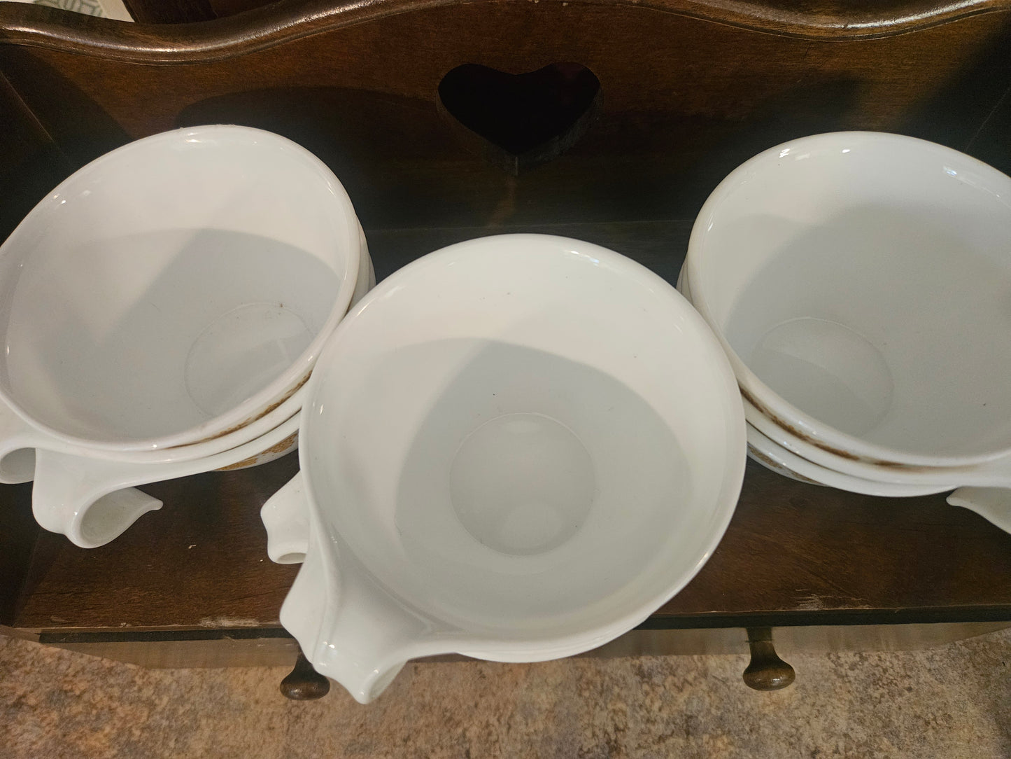 Corelle Butterfly Gold Coffee Cups — Set of 9