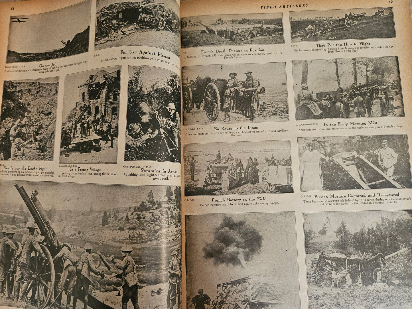 "Freedom's Triumph: The Why, When and Where of the European Conflict" — WWI Pictorial History, circa 1918