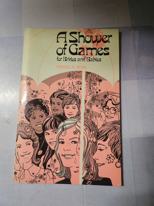 A Shower of Games for Brides and Babies — Novella Isom — Vintage Party Game Book