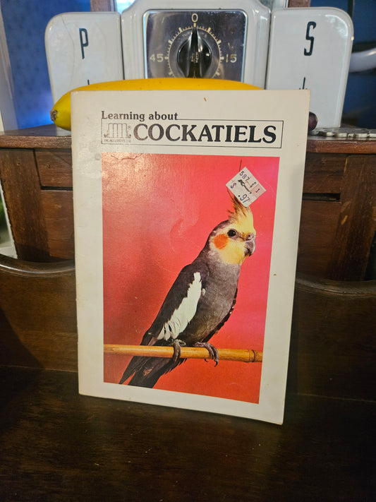 "Learning about Cockatiels" — Vintage Pet Library Booklet, 1970s