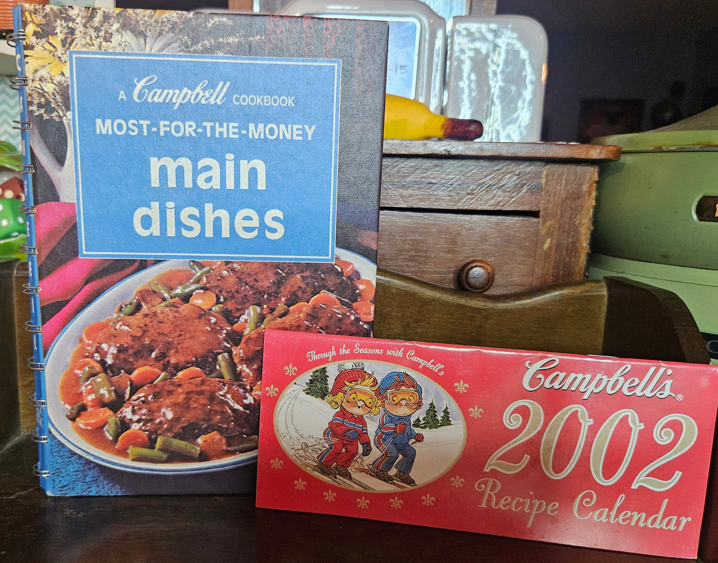 Campbell's Cookbook & 2002 Recipe Calendar Set