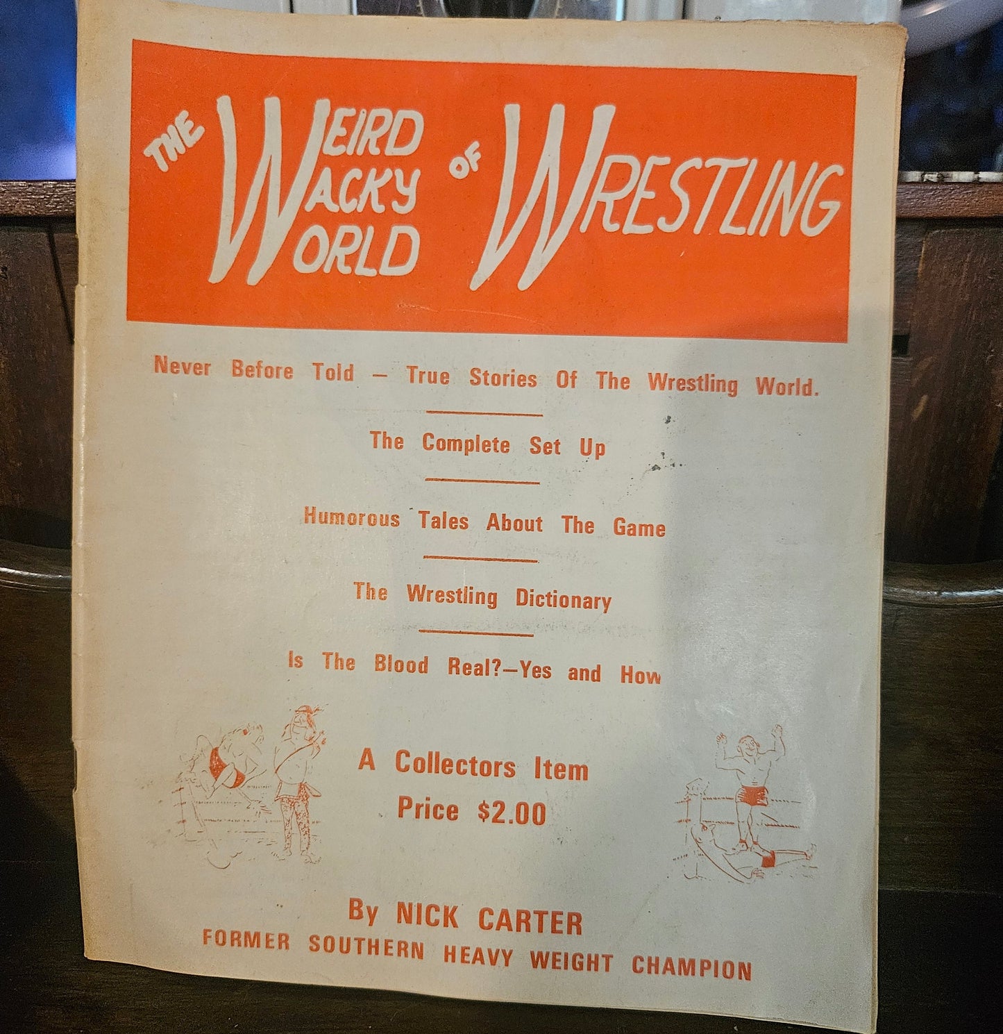 "The Weird Wacky World of Wrestling" — Nick Carter, Former Southern Heavy Weight Champion