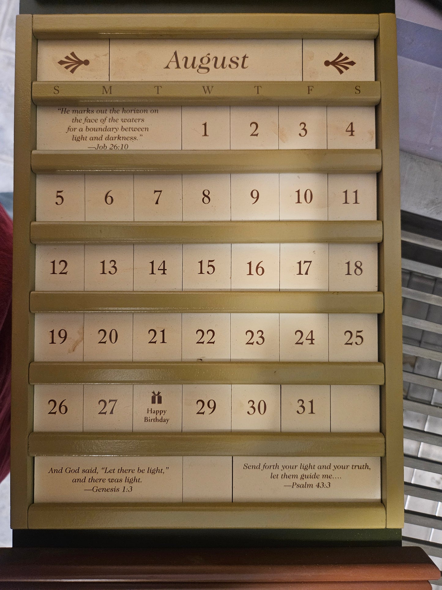 Thomas Kinkade Victorian Garden Perpetual Calendar – Complete Set