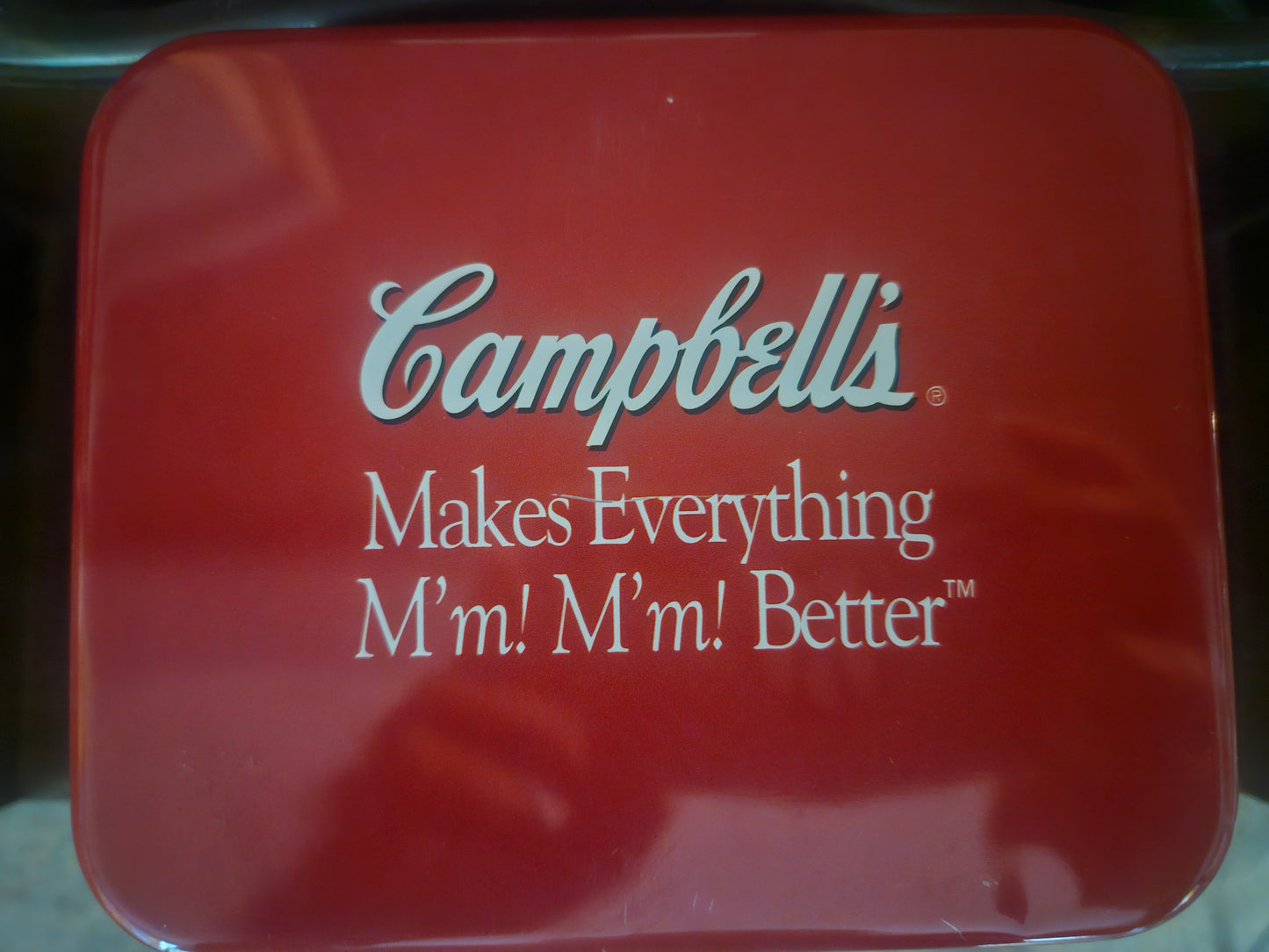 Vintage Campbell's Souper Recipes Tin Recipe Box with Cookbook Collection
