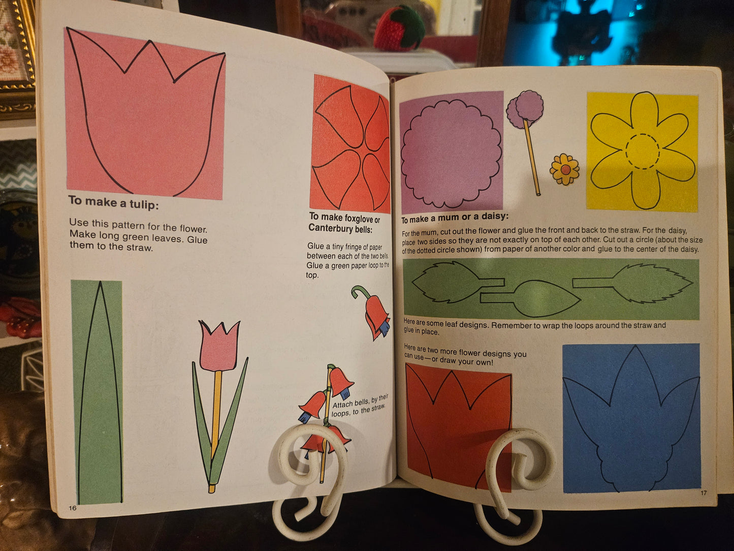 Fun with Paper — Vintage Children's Craft Activity Book