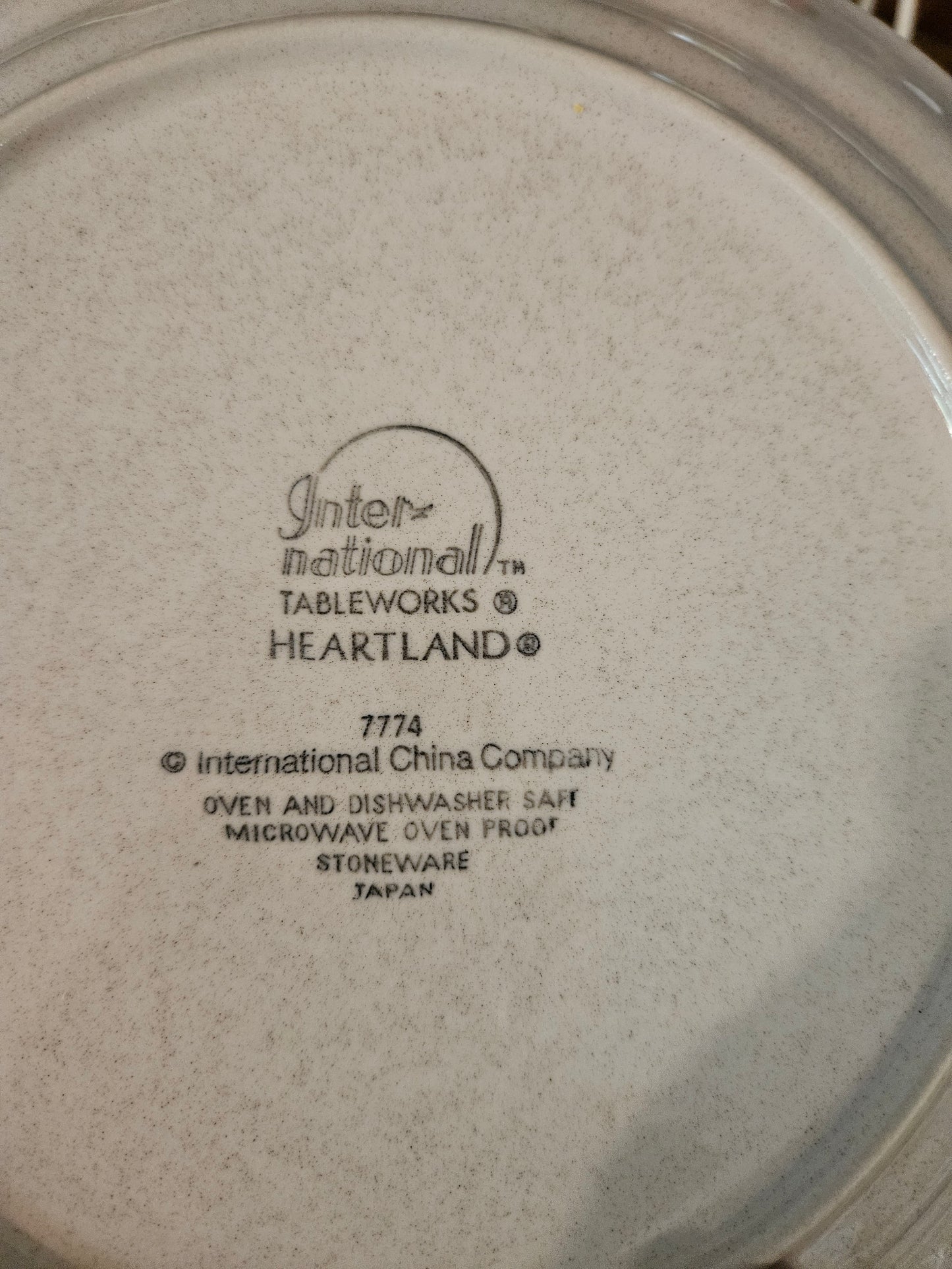 International Tableworks Heartland Dinner Plate — Stoneware, Japan