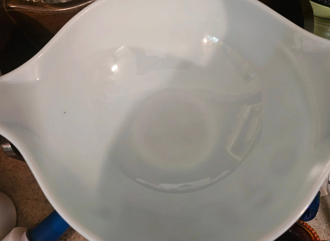 Pyrex Hot Air Balloon Cinderella Mixing Bowl #444 Turquoise