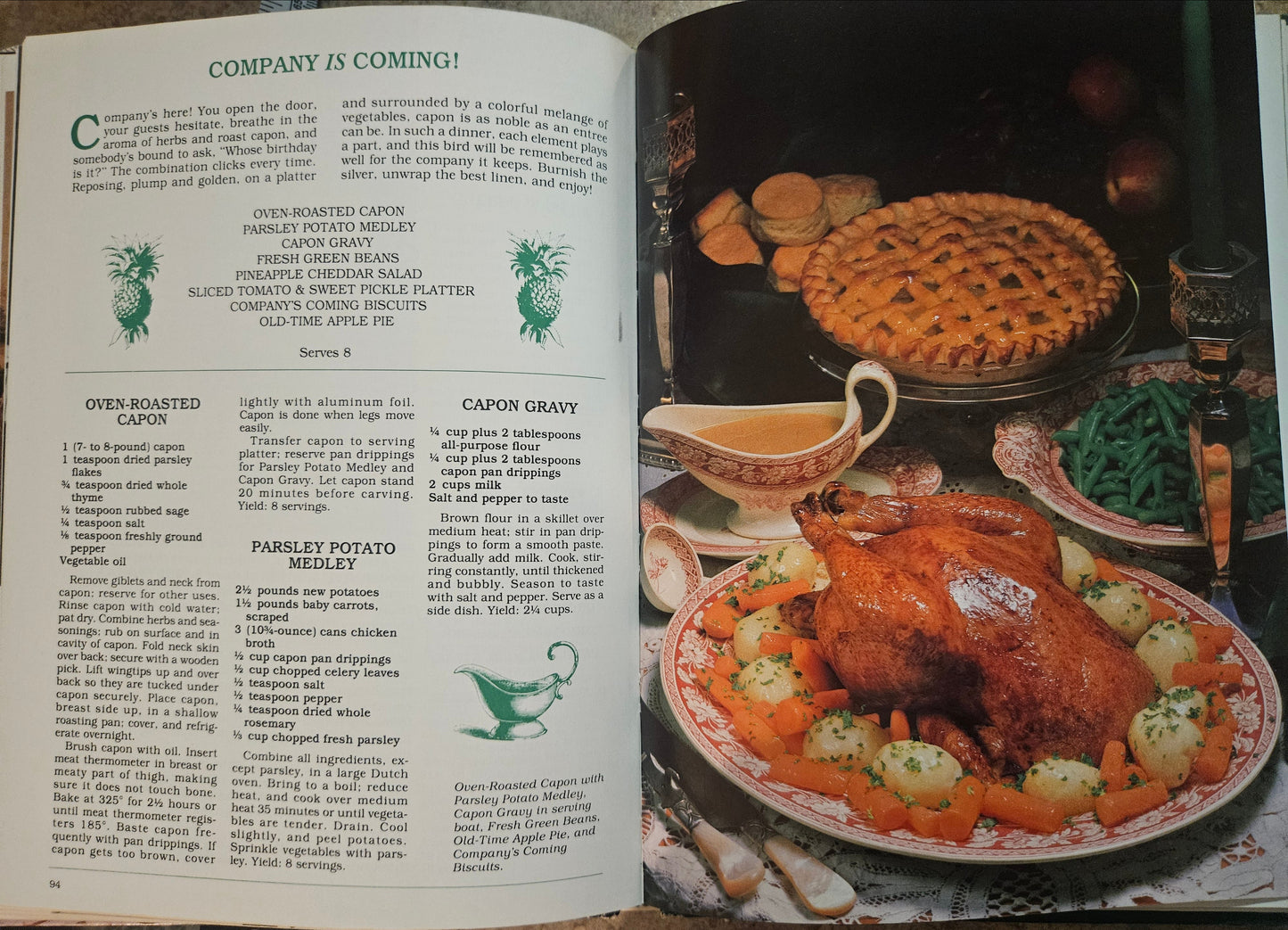 The Southern Heritage Company's Coming! Cookbook — 1983, Southern Living, Hardcover, Vintage