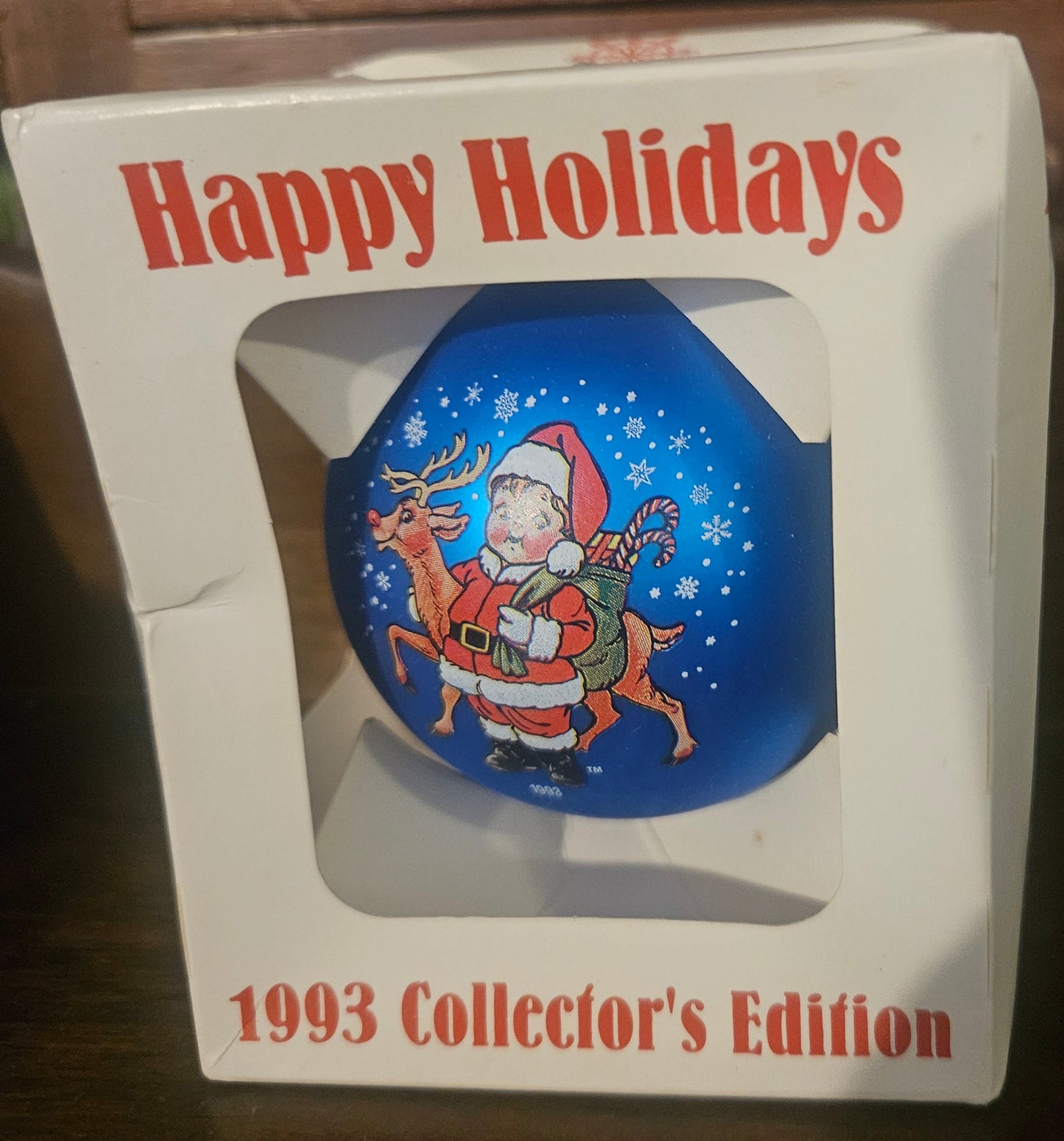 1993 Campbell Kids Christmas Ornament Collector's Edition — Original Box