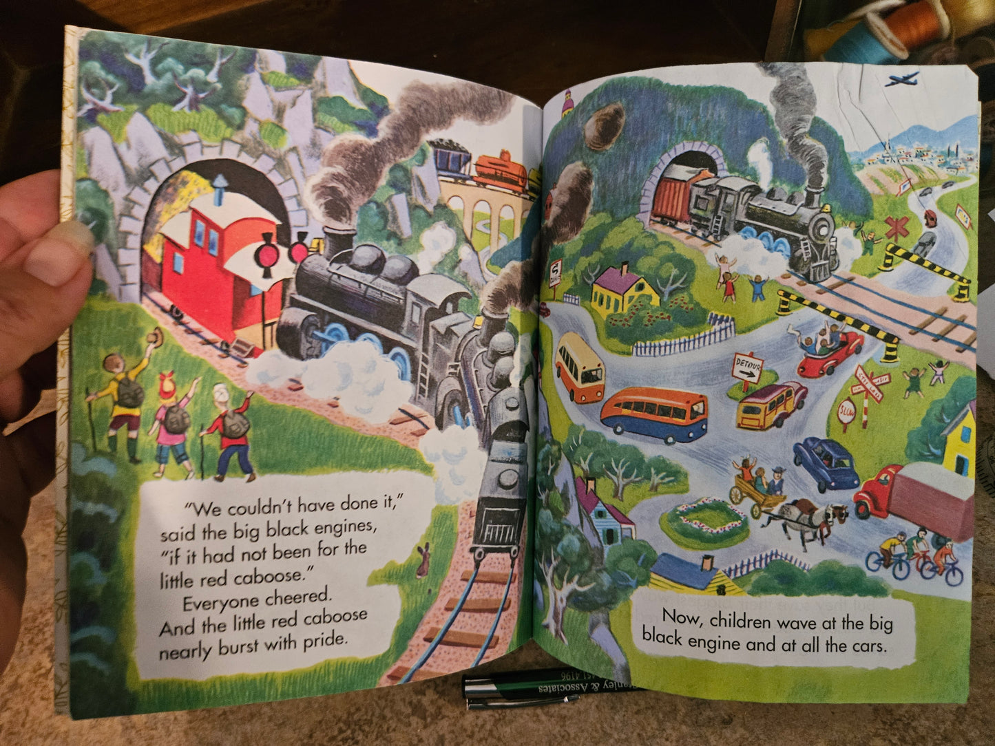 The Little Red Caboose — A Little Golden Book Classic