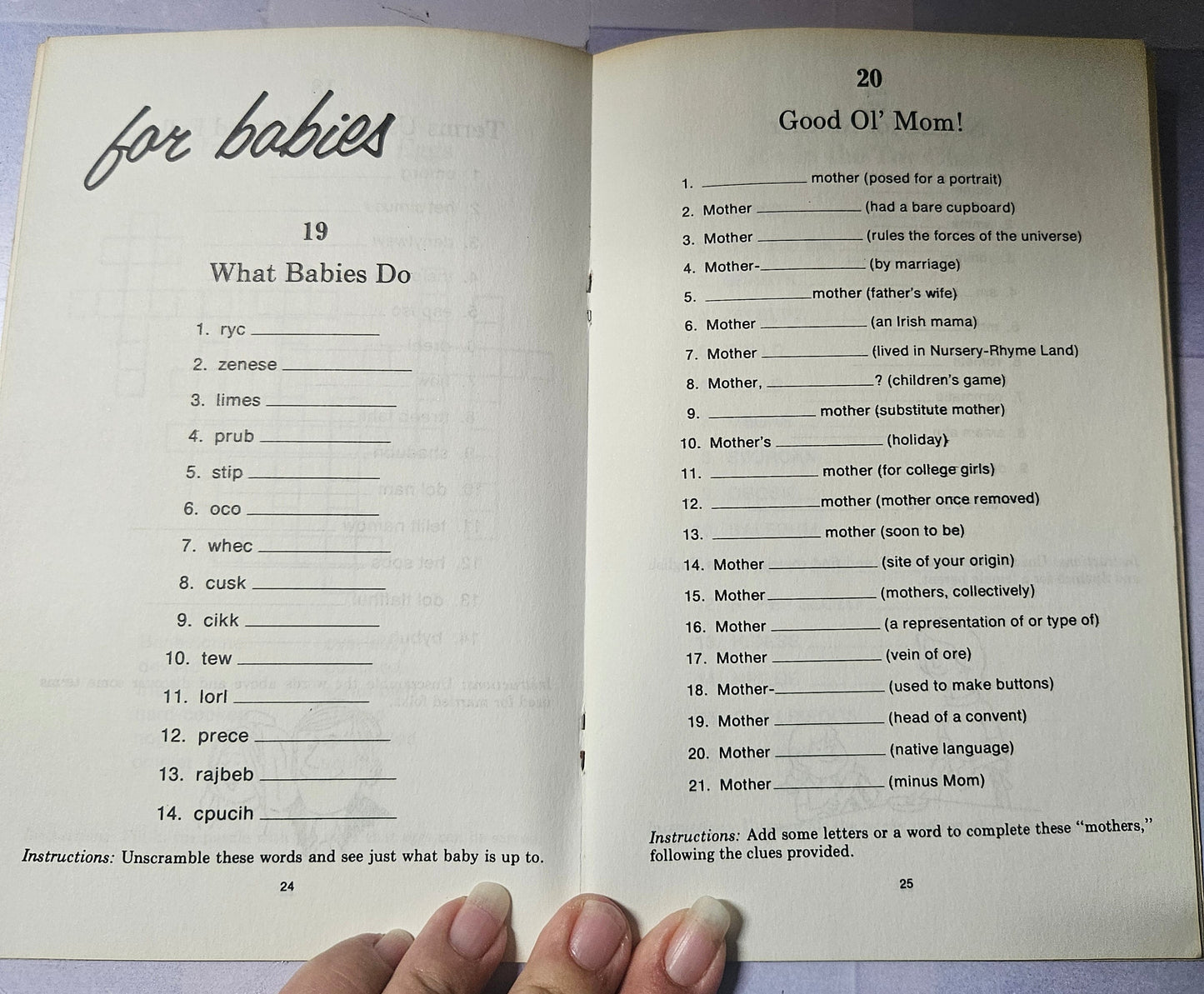 A Shower of Games for Brides and Babies — Novella Isom — Vintage Party Game Book