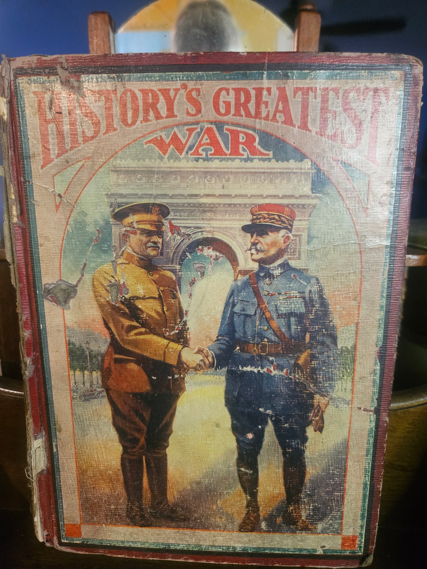 History's Greatest War: A Pictorial Narrative — S.J. Duncan-Clark, WWI Illustrated History, Chromolithograph Cover